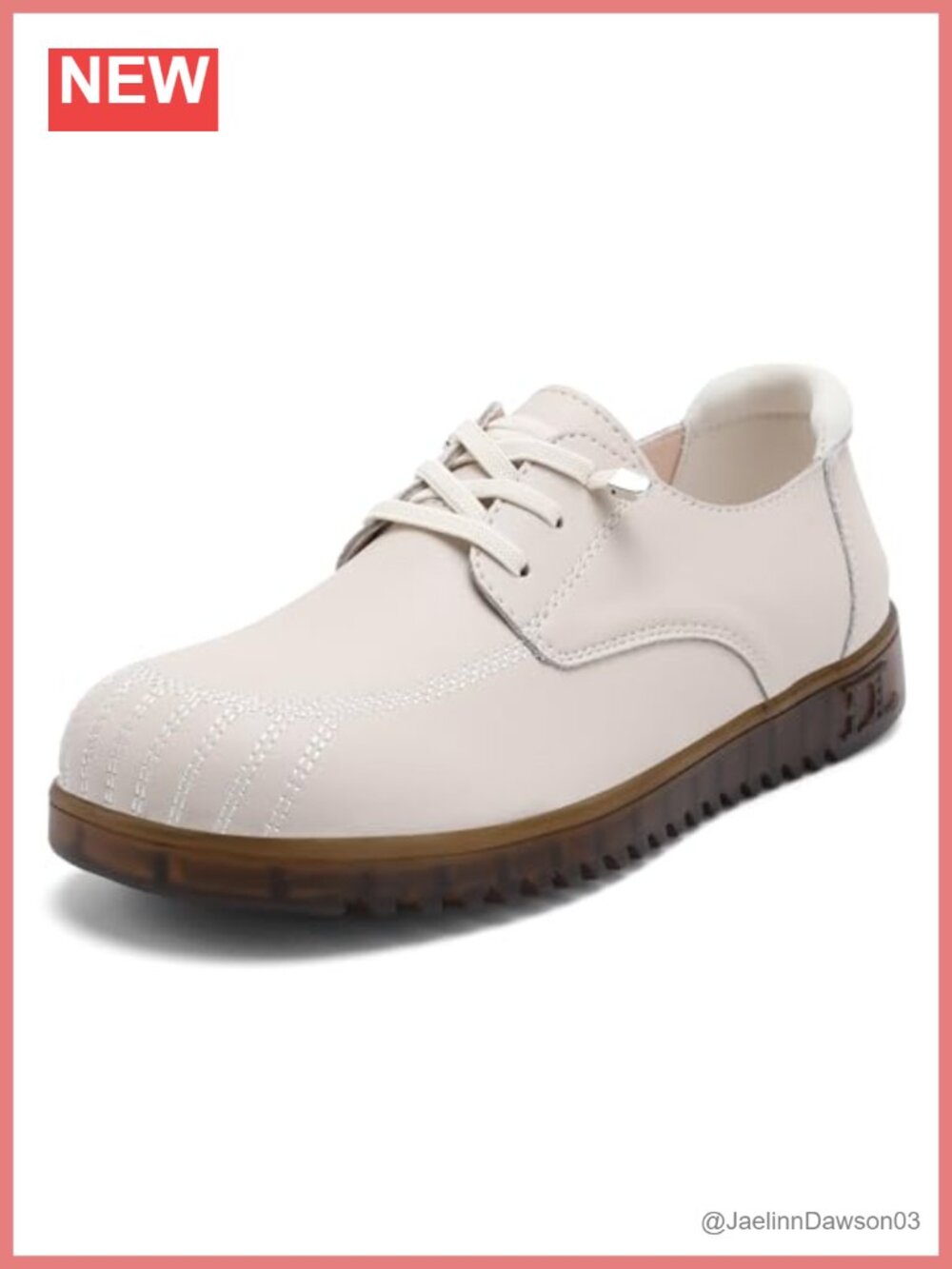 Women's Slip-On Leather Loafers Comfortable Non-Slip Casual Business Walking